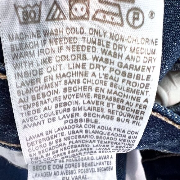 Rare Women's Levi's boyfriend jeans 100% cotton unique trademark blank red tab - Picture 10 of 12
